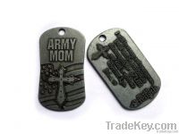 Military Dog Tag, Made of zinc alloy. Various plating available