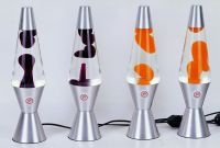 Lava Lamp with Any Color Wax Inside and Clear Liquid