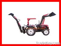 Mini Garden Tractor Loader with Backhoe