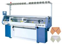 Double carriage Collar Knitting Machine