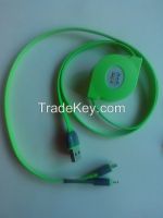 USB data Charging Cable for Android Iphone | Multi-function USB data Charging Cable
