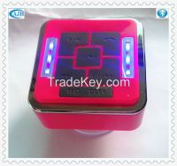 Portable Mini Wireless Bluetooth Waterproof Radio Speaker With Sucker TF Card LED Flashing Light Speaker