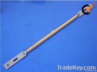 Gold coated quartz heater element