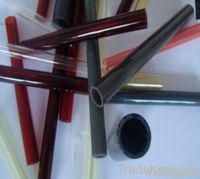 high purity red color quartz tube