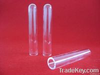 Domed quartz tube