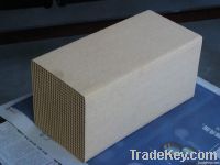 honeycomb ceramic block for heat storage