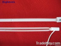 Plating white halogen heater tube