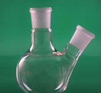 Two necks high purity borosilicate glass measuring flask