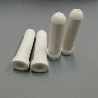 Porous ceramic filter tube with adjustable porosity