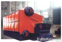 Industrial biomass steam boiler