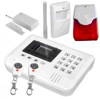 GSM home burglar alarm, S100