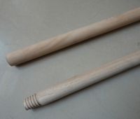 Wooden broom handle