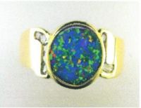 Natural Opal Ring