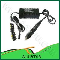 DC 80W Universal Laptop Adapter for Car and Airplane use