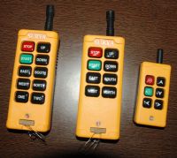 Wireless remote for crane