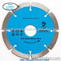 Segmented saw blade for general use