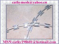 galvanized barbed Wire/razor barbed wire