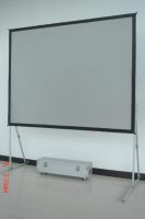 fast-fold portable screen, projection screen, da-lite, elite screens