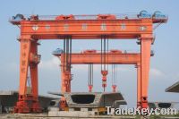 1200t box type double girder gantry crane