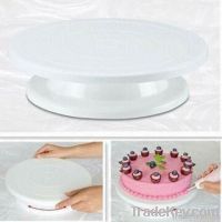 cake decorating turntable made of plastic with28CM