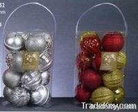 New Style Christmas ornament plated glass ball