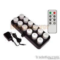 Remote Control Rechargeable Led Candles