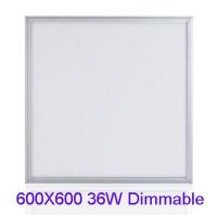 Thin Square LED Panel Light 600*600*9mm SMD3014 36W Dimmable for home,office