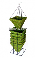 Iron Frame Moss Basket