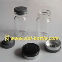 flip off cap with injection medical bottle and stoppers