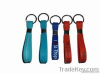 silicone rubber keyring