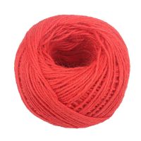 2mm red  black  green  colored jute twine ball 