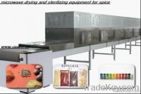 condiment and spice microwave drying machine