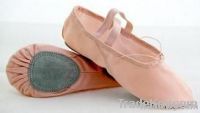 pink canvas split sole ballet shoe/dance shoe