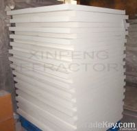High density ceramic fiber board