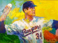 LeRoy Neiman Painting Nolan Ryan