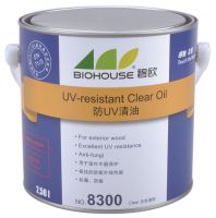 UV resistant clear oil (outdoor wood varnish)