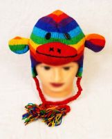 Rainbow Monkey hat