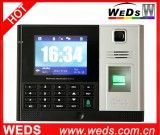 Office Supply Fingerprint Time Attendance System with 3.5 Inches Color LCD