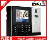 Punch Card Time Attendance Machine with HD Camera & 3.5 Inches LCD