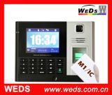 Fingerprint + Em/Mi Punch Card Time Attendance with Access Control