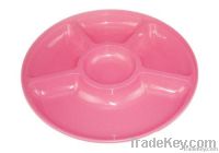 5 Section Snack Serving Tray