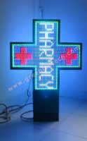 Full color LED Pharmacy Cross Display
