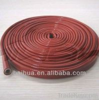 High Temperature Heat Resistant Wire Sleeving Silicone Rubber Coated