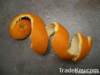 dried orange peels