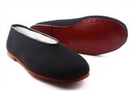 Men's Cloth Shoes With Red Leather Bottom