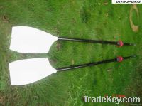 Carbon fiber sculling oars, sweep oar for racing boat