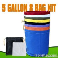 EXTRACTOR herbal 5 GALLON 8 BAG KIT Bubble hash bags