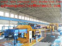 Steel core conveyor belt production line(rubber machinery)