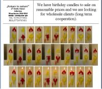 birthday candles