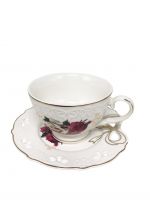 Fine porcelain best turkish butterfly tea cup and saucer set